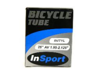 Велокамера 26x1.95/2.125" AV33 INSPORT, арт.: 2042-340